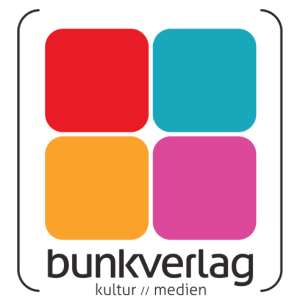 Zu sehen ist das Logo bunte vom bunkverlag.
